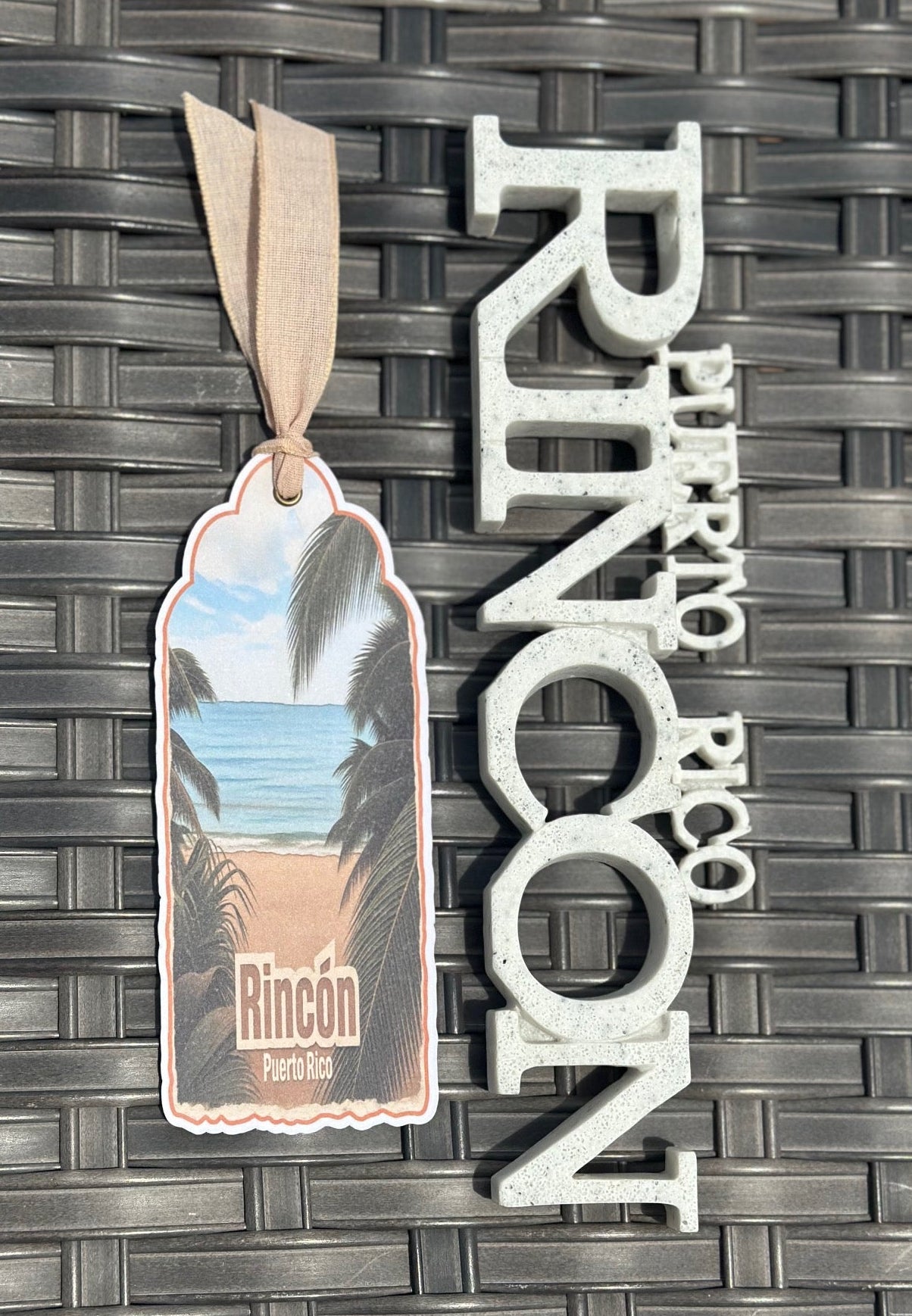Rincón, Puerto Rico Luggage Tag Bookmark