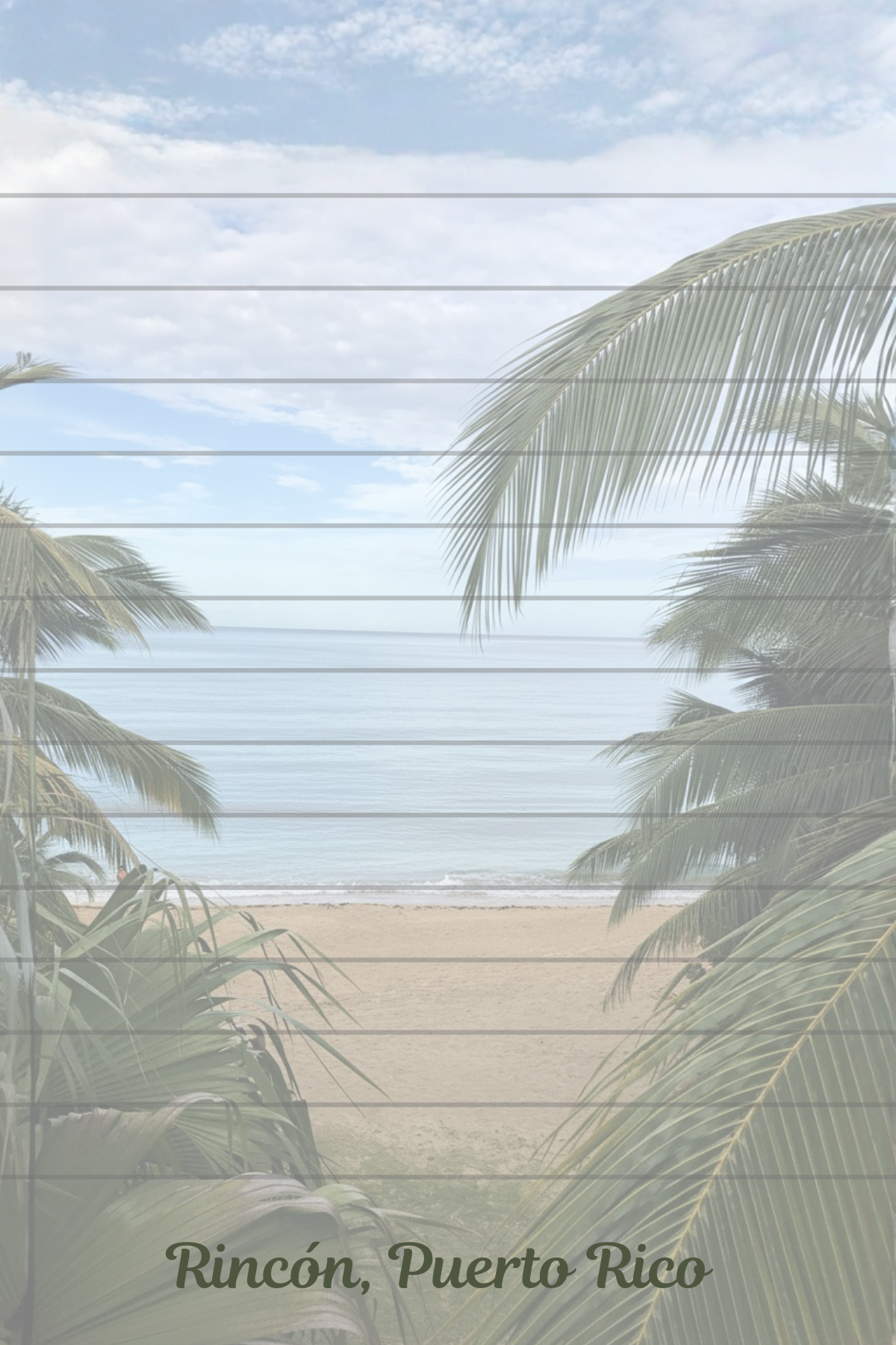 Rincón, Puerto Rico Notepad
