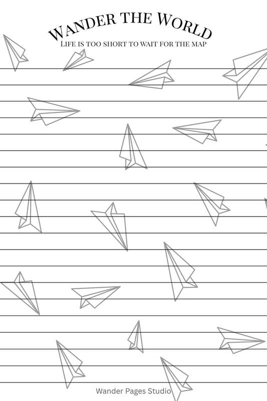 Wander the World Travel Notepad