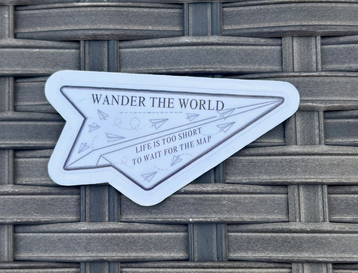 Wander the World Sticker